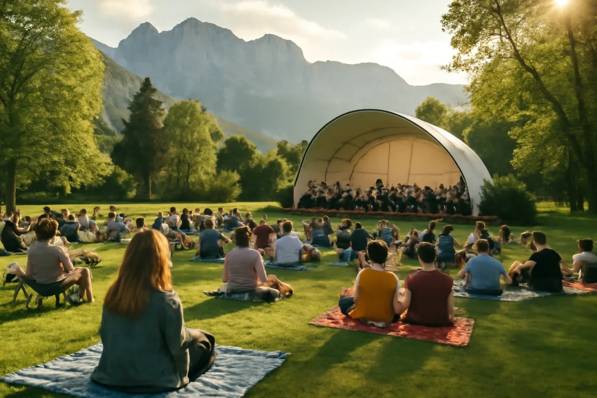 Concerti all’aperto nei parchi patrimonio dell’UNESCO: dove vivere la musica in modo unico e senza stress